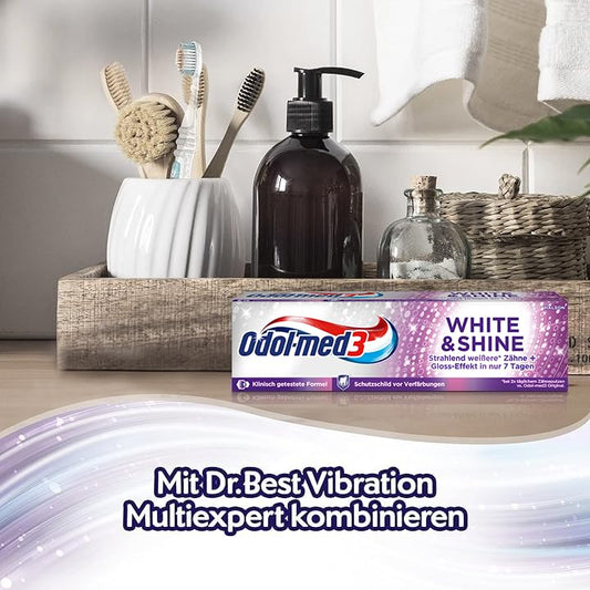 Odol-med 3 Zahnpasta White & Shine, Whitening/Zähne aufhellen, 75ml