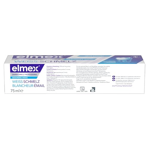 elmex® Zahnschmelz Professional Weiss-Schmelz Zahnpasta 75ml
