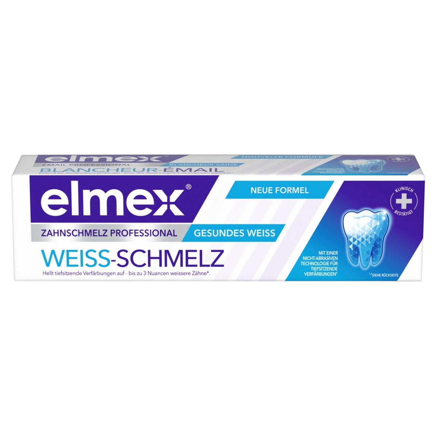 elmex® Zahnschmelz Professional Weiss-Schmelz Zahnpasta 75ml
