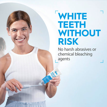 Bioniq® White Filler Zahnpasta, 100 ml – Sanfte Whitening-Zahncreme mit Hydroxylapatit, schützt und stärkt den Zahnschmelz, für glatte und weiße Zähne, entfernt Verfärbungen schonend, ohne Fluorid