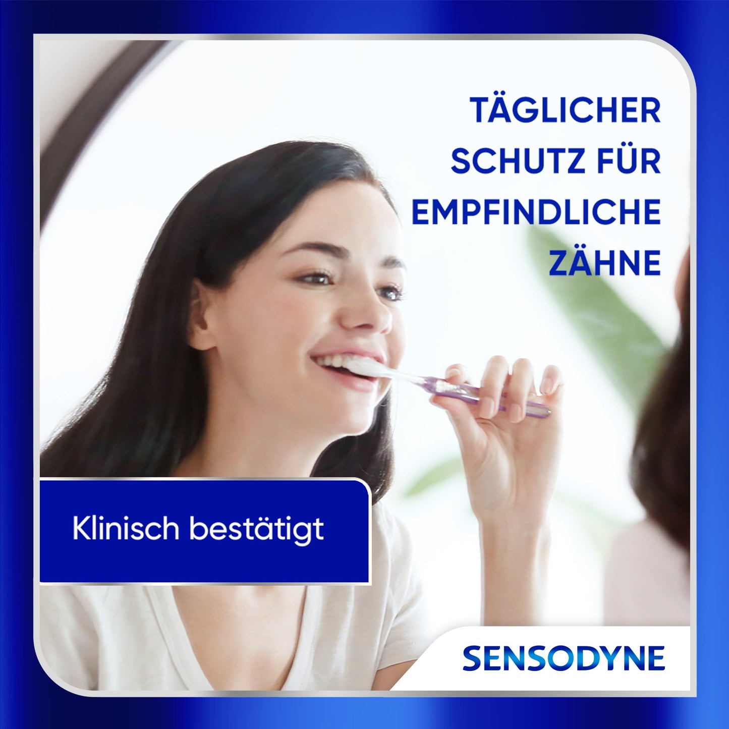 Zahnpasta - Sensodyne Clinical Repair, Zahncreme für empfindliche Zähne mit 5 % NovaMin, für langanhaltende Linderung, 3x75ml