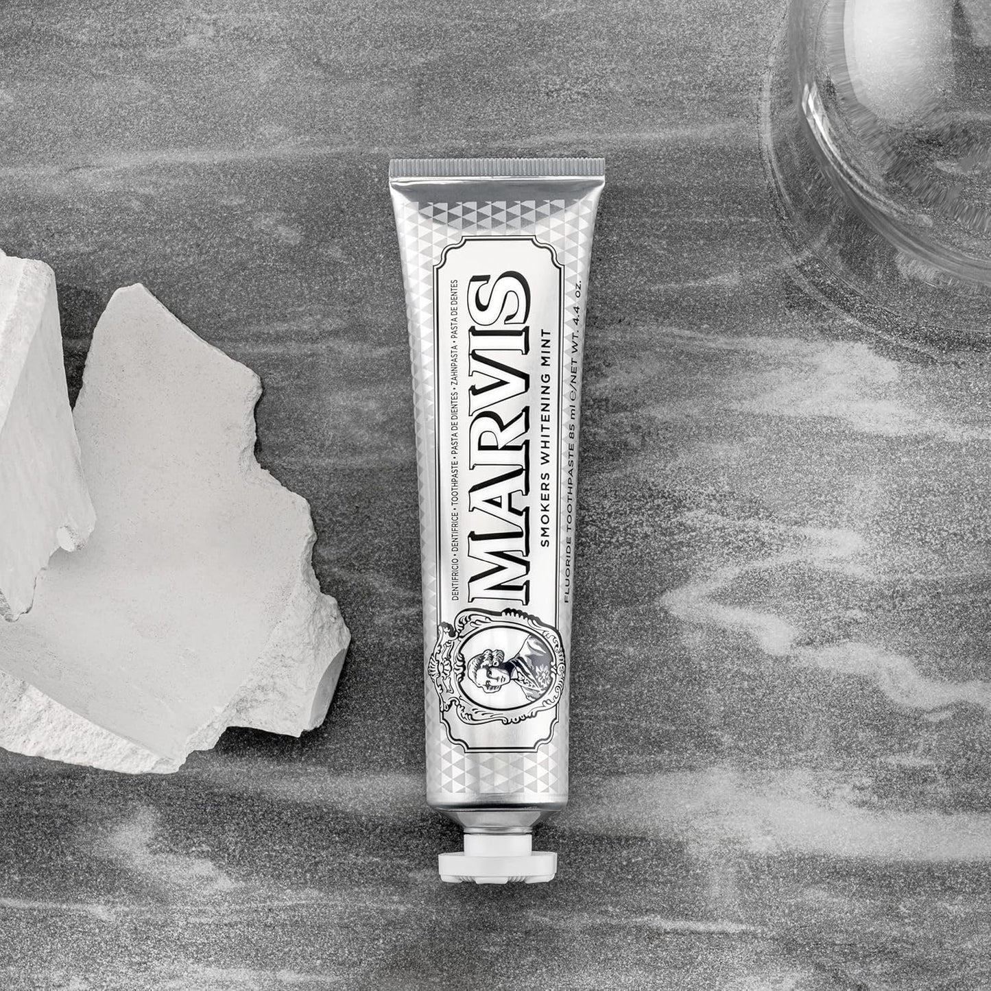 Marvis Smokers Whitening Mint Zahncreme, kühle Minze, 85 ml