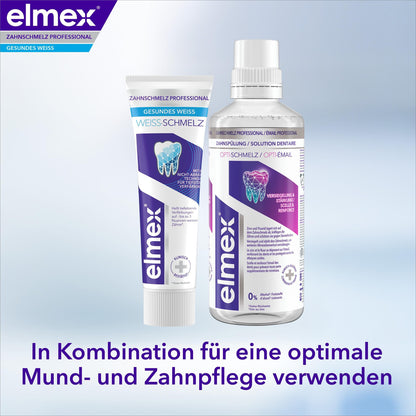 elmex® Zahnschmelz Professional Weiss-Schmelz Zahnpasta 75ml