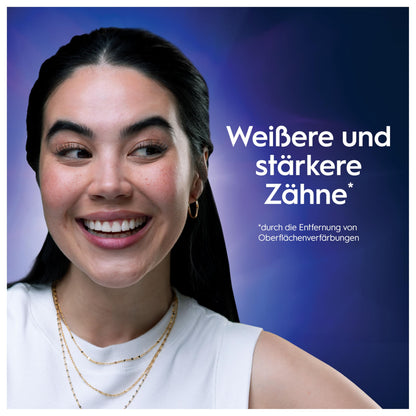 Oral-B Pro 3D White Clinical Intensive Whitening Zahnpasta - 2x75ml, Zahncreme/Toothpaste für Weißere Zähne in 1 Tag, Made in Germany, Kühle Minze Geschmack